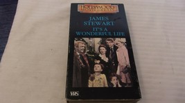 It&#39;s a Wonderful Life (VHS 1991) James Stewart Donna Reed Hollywood Movie Greats - £7.08 GBP