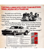 1970 Castrol Racing Motor Oil Advertisement Monterey Castrol Grand Prix ... - $24.99