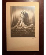Vtg Antique PHOTOGRAPH PHOTO Mexican Wedding Bride couple From 1930&#39;s - €24,35 EUR