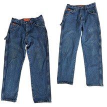 Wrangler FR Riggs Workwear HRC2 Mens Jeans 33x34 Flame Resistant 2 Pair READ - £34.86 GBP