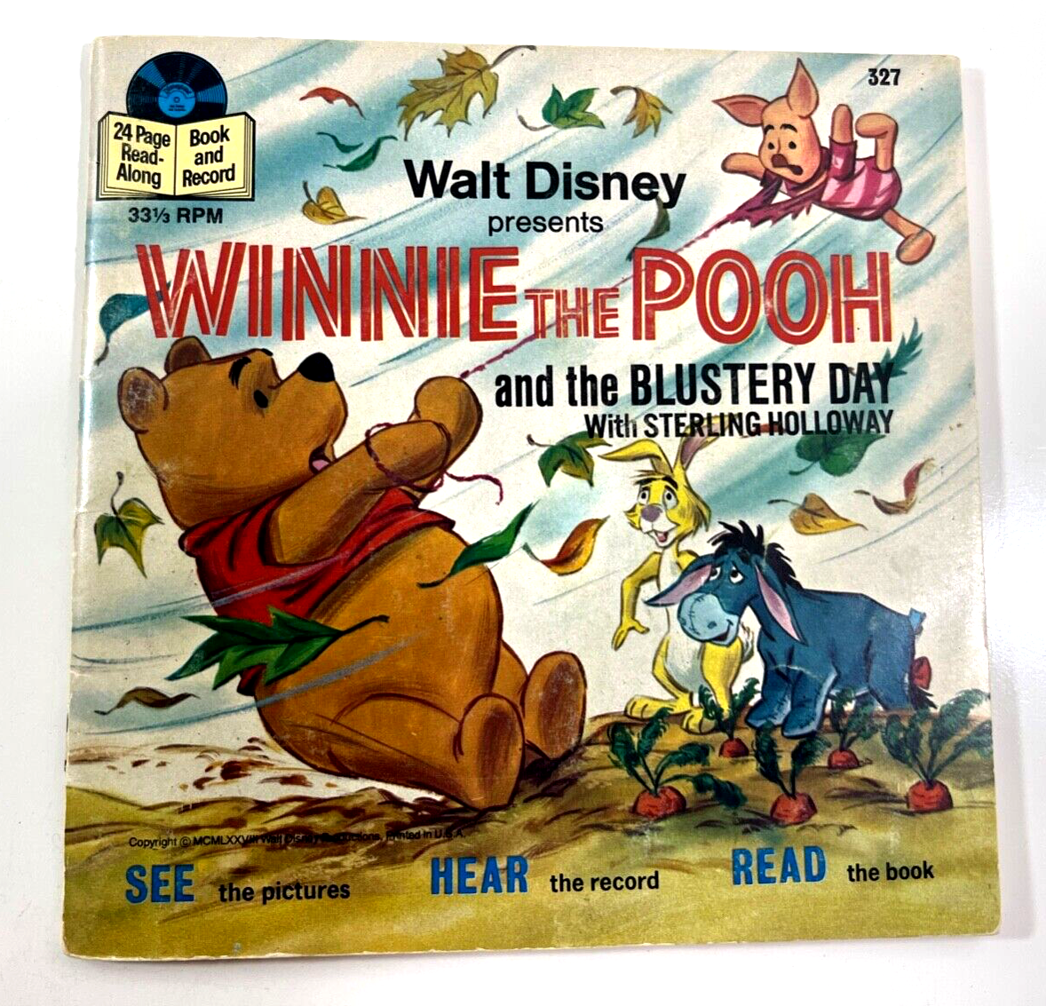 Walt Disney Winnie the Pooh and the Blustery Day with Sterling Holloway ... - $14.84
