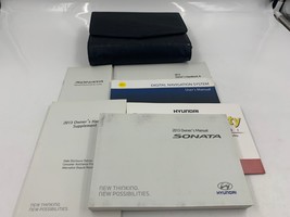 2013 Hyundai Sonata Owners Manual Handbook Set with Case OEM A04B53040 - $26.99