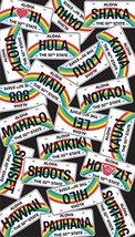 Island Home Hawaii Style Deluxe Beach Towel License Plate Medley - $22.28
