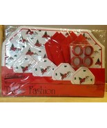 NIP 16 Pieces Christmas Placemats. Napkins, Coasters, Rings by Table Fas... - £20.21 GBP