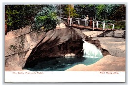 The Basin Bridge Franconia Notch New Hampshire NH 1908  DB Postcard T3 - £2.32 GBP