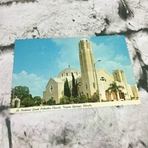 St. Nicholas Greek Orthodox Church Tarpon Springs Florida Vintage Postcard - £5.45 GBP