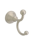 New Open Box Delta Crestfield Double Towel Hook Brushed Nickel Bath Hard... - $275.55 MXN