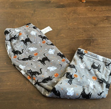 Daydream Halloween Cat Ghost  Plush Pajama Pants New Sz XL - £18.46 GBP