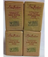 4 Bars Shea Moisture Manuka Honey &amp; Mafura Oil Shea Butter Soap 8 Oz. Each - $32.95