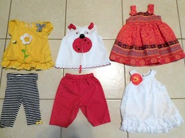 BABY TODDLER Girls Lot 6 Outfits Bonnie Jean-Rare Editions-Blueberi 2/2T... - £19.90 GBP