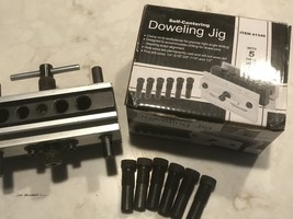 Dowling Jig --self centering for 1/4&quot; - 1/2&quot; dowels. Join narrow boards ... - $25.94 CAD