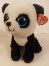 TY Classic Buddy Ming The Black And White Panda Bear 10&quot; Long Mint With ... - £31.44 GBP