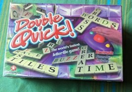 Vtg Double Quick Crossword Word Game Winning Moves 1999 NEW SEALED - £22.95 GBP