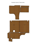 Fuentelobo Fairline 37 Targa Cockpit Boat EVA Faux Teak Deck Floor Pad A... - $1,229.56 CAD