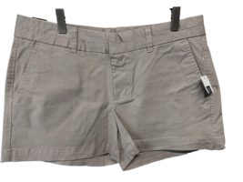 Gap Women’s Khaki Chino Shorts Modern Flat Stretch Pockets NEW 4 - £16.05 GBP