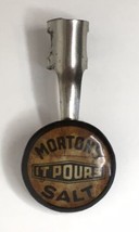 Vintage Mortons Salt Pen Pencil Clip Ad Advertisement Lou Fox Chicago - £7.19 GBP