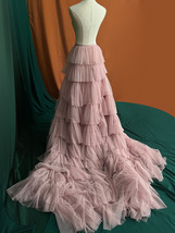 BLUSH Bridal Train Detachable Layered Tulle Skirts Wedding Bridal Skirt Gowns image 5