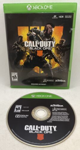 Primary image for  Call of Duty: Black Ops 4 (Microsoft Xbox One, 2018, Tested Works Great)