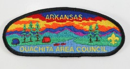 Vintage Ouachita Tula Arkansas Area Council Boy Scout BSA CSP Shoulder Patch - £8.78 GBP