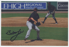 Brett Lee Signed autographed 4x6 glossy photo Twins Minor League - £7.51 GBP