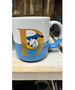 Disney Parks Donald Duck Even Tempered Letter D Mug NEW - $40.89 CAD