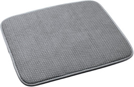3 Norpro 18 by 16-Inch  Dish Drying Microfiber Mat Grey - $22.97