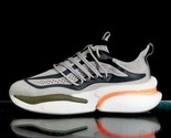 Adidas AlphaBoost V1 Men&#39;s 7.5 Womans 8.5 Sneaker Running Shoe Gray Trai... - $65.41