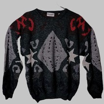 Oggi Mode Men 52/ L Made In Italy Pullover Green Multicolor Wool Blend S... - $31.07
