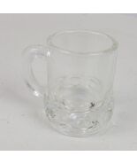 Vintage Estate Beer Mug Shot Glass Clear 2 Inch Kitchen &amp; Bar - $205.14 MXN