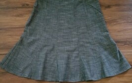 Harve B. Brand ~ Black w/White Accents ~ Poly/Cotton~ Women&#39;s Size 8 Skirt - $30.00