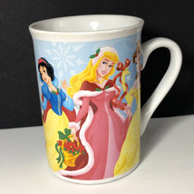 Walt Disney Princess Mug Cup Fcc Snow White Cinderella Belle Jasmine Aerial 2008 - $17.77