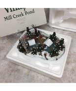Dept 56 New England Village Mill Creek Pond #52651 Christmas Holiday Decor - £50.59 GBP