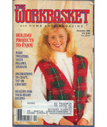 The Workbasket and Home Art Magazine December 1990 - £1.57 GBP
