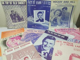 Vintage Sheet Music  12 x 9 -Very Good- Many available Choose your song ... - $33.88 MXN