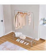Rolling Garment Rack w/ Basket (2-Pack) - $136.99