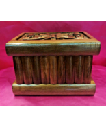 PUZZLE TURCO MAGIA SEGRETO TRUCCO PORTAGIOIE LEGNO PANDORA FATTO A MANO ... - $59.28