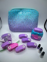 Cool Maker Go Glam Nail Stamper Kit 7 Designs Unicorn Flamingo Cupcake R... - $22.43