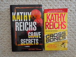 Kathy Reichs: Grave Secrets HC &amp; Cross Bones PB 2 Books (#0047) - £18.08 GBP