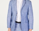 Club Room Mens 100% Linen Blazer in Chambray Blue-Medium 36-38 - $44.99