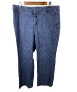 Coldwater Creek Size 18 Jeans Wide Flare Leg Medium Wash Stretch Denim W... - $35.25