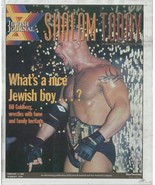 Shalom Today Newspaper Bill Goldberg WCW Wrestling 02-09-1999 Jewish Jou... - £7.51 GBP