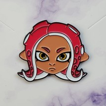 Nintendo • Splatoon • Agent 8 Octoling Girl • Pin Brooch Lapel Badge - £7.02 GBP