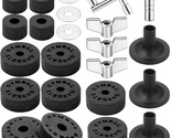 Facmogu 23Pcs Eva Material Cymbal Replacement Accessories, Cymbal Stand,... - $31.93