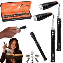 Flexible Magnetic Pickup Tool with LED Telescoping Neck - $34.99