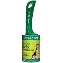 EverCare Extreme Sticky Lint Roller Pet Hair Remover Dog Cat Groom - 2 PACK - £34.59 GBP