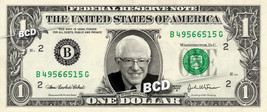 BERNIE SANDERS - Real Dollar Bill Cash Money Collectible Memorabilia Celebrity N - £6.11 GBP