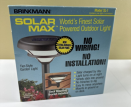 Brinkmann 821-1000-0 solar light NEW SL-1 - NIB - Free Shipping - £15.96 GBP