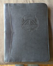 Portland Timbers Faux Leather Zip Binder Notebook with Pad Pen Pockets - £11.52 GBP