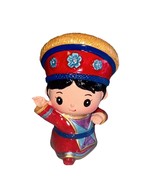 Disney Epcot China Pavilion Souvenir Chinese Boy Figurine Kitsch Kitschy 3&quot; - $20.57 CAD
