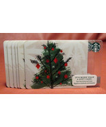 Starbucks 2015 Silver Lights Christmas Tree Gift Card New with Tags - $116.46 MXN
